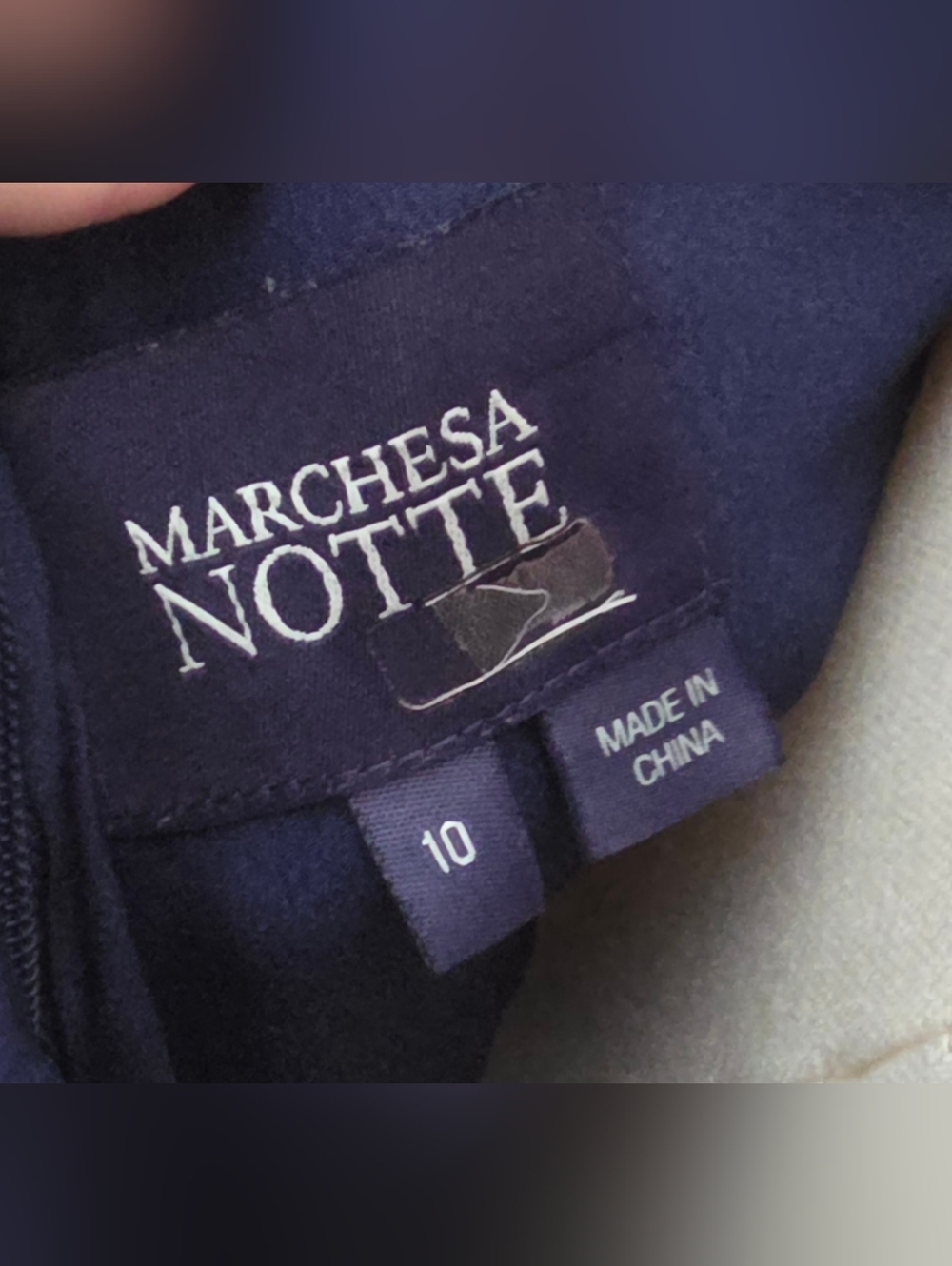 Marchesa Notte Embroidered Tulle Gown - Picture 8 of 8